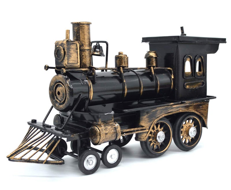 Sooharic Sooye Diecast Model Locomotive Classic Locomotive Collectible Model Train Classic Home Decor (Locomotive) - Image 1